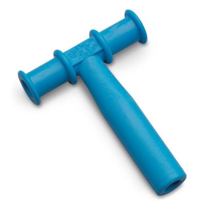 blue chewy tube