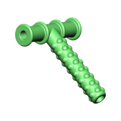 Green Knobby Chewy Tube