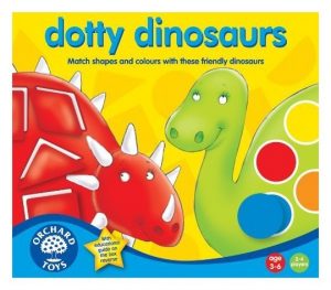 Shape and Colour Matching - 'Dotty Dinosaurs'